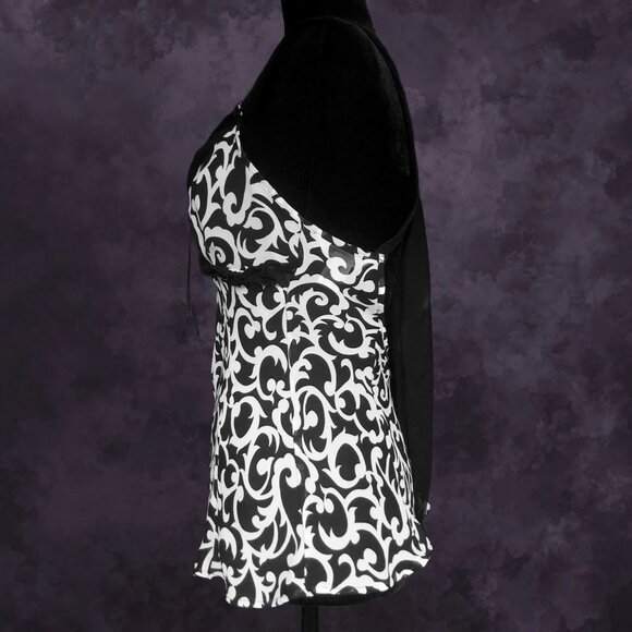 La Vie En Rose Sheer Tank Top - Picture 3 of 7